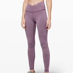 Lululemon // Always On High-Rise Tight 28" // Frosted Mulberry // Size 6